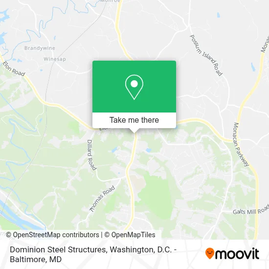 Dominion Steel Structures map