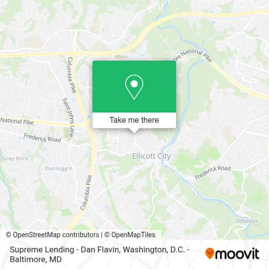 Supreme Lending - Dan Flavin map