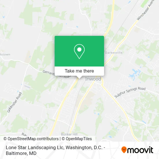 Lone Star Landscaping Llc map