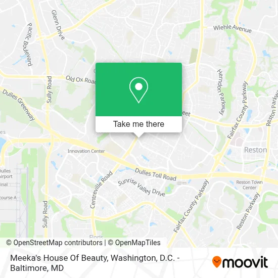 Meeka's House Of Beauty map