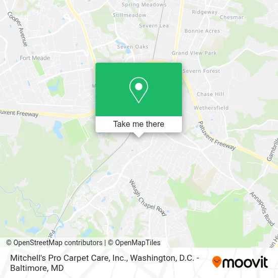 Mitchell's Pro Carpet Care, Inc. map