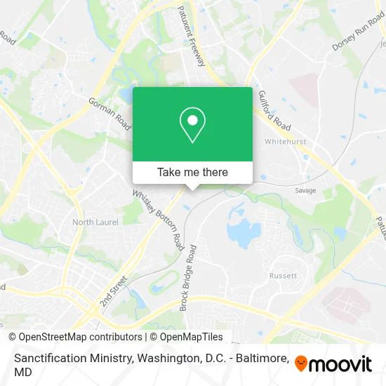 Sanctification Ministry map