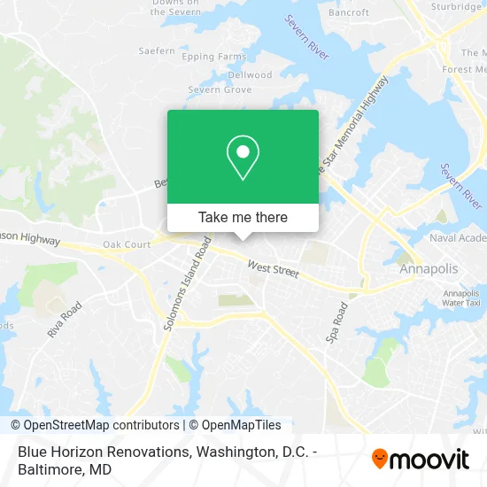 Blue Horizon Renovations map