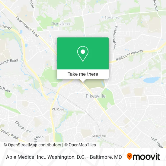 Able Medical Inc. map