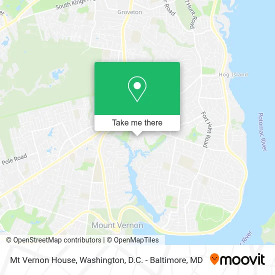 Mt Vernon House map