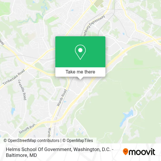 Helms School Of Government map