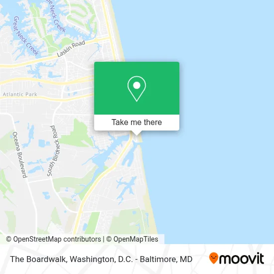 The Boardwalk map