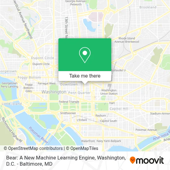 Bear: A New Machine Learning Engine map