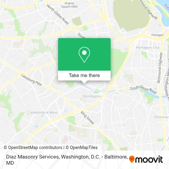 Diaz Masonry Services map