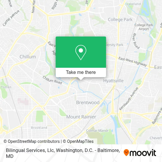 Bilingual Services, Llc map