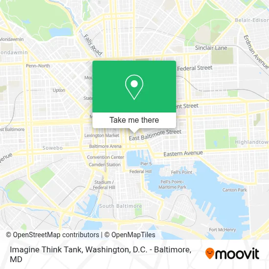 Imagine Think Tank map