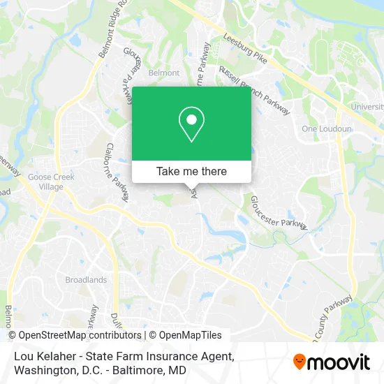 Lou Kelaher - State Farm Insurance Agent map