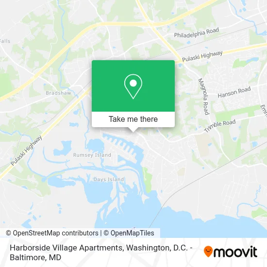 Harborside Village Apartments map