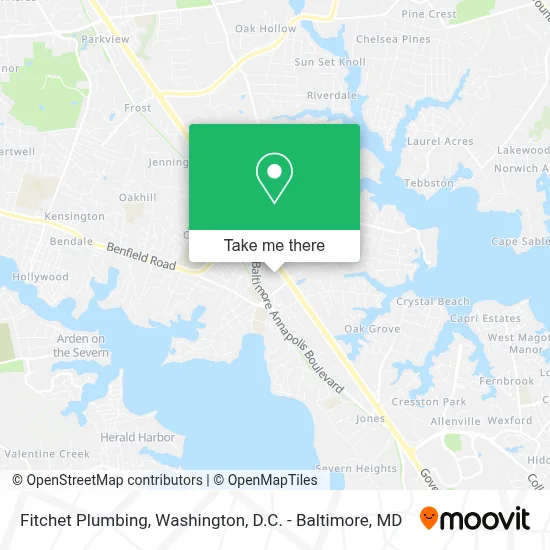 Fitchet Plumbing map