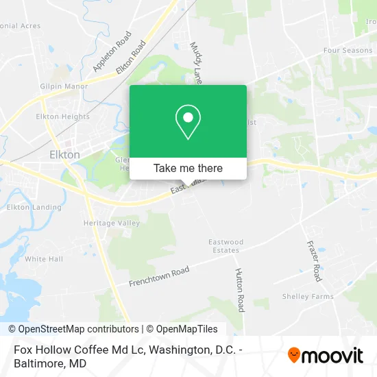 Fox Hollow Coffee Md Lc map