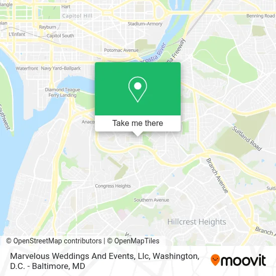 Marvelous Weddings And Events, Llc map
