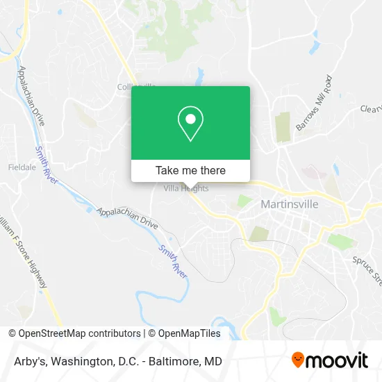 Arby's map