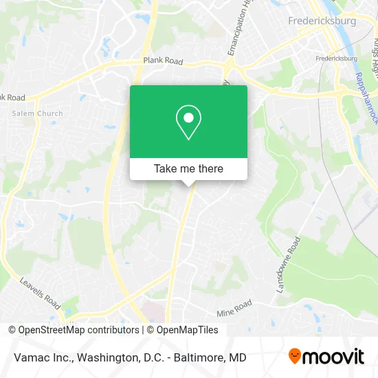 Vamac Inc. map