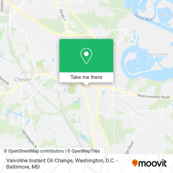 Valvoline Instant Oil Change map