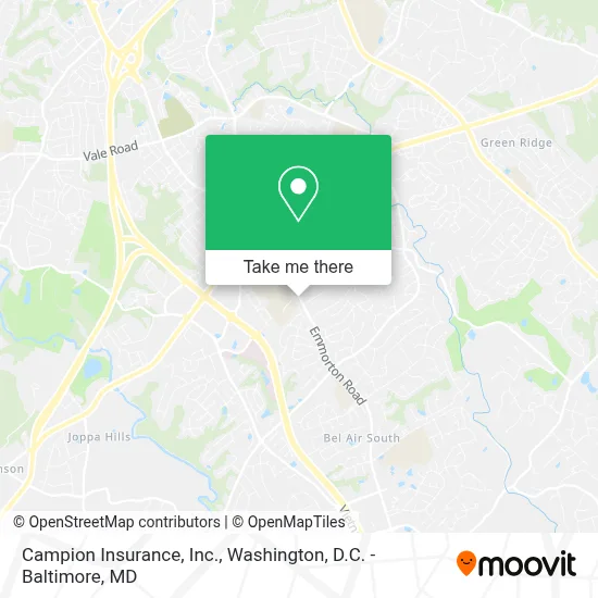 Campion Insurance, Inc. map