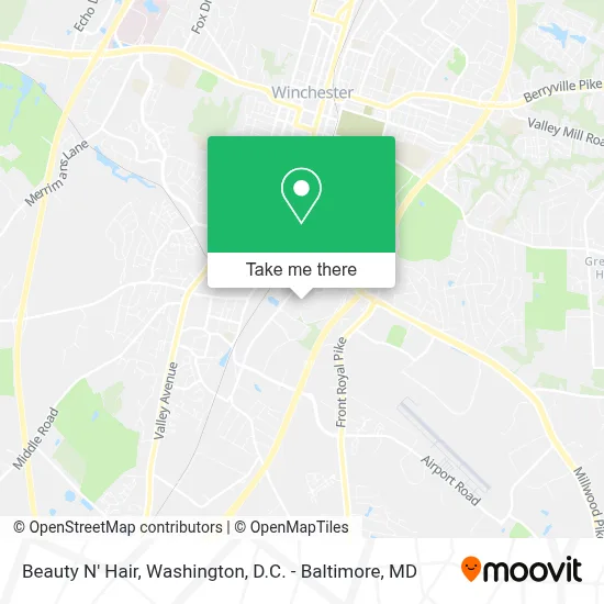 Beauty N' Hair map