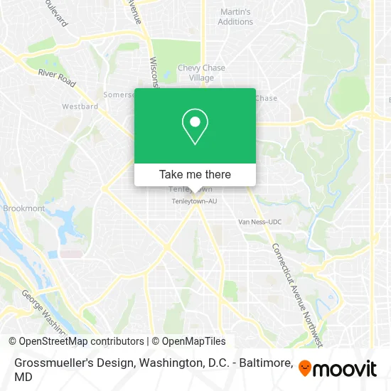 Grossmueller's Design map