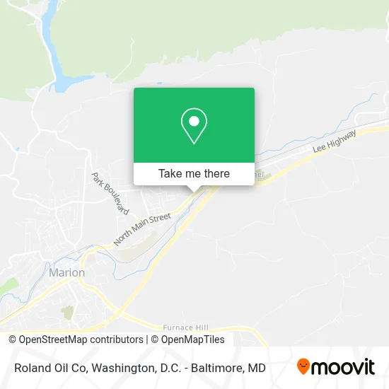 Roland Oil Co map