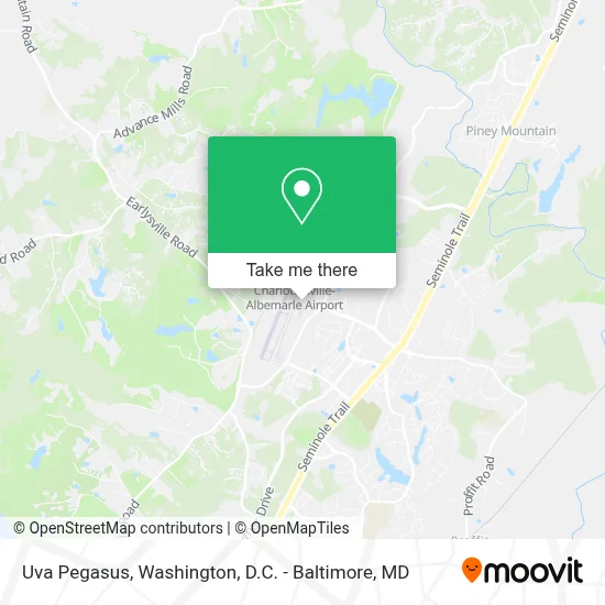 Uva Pegasus map