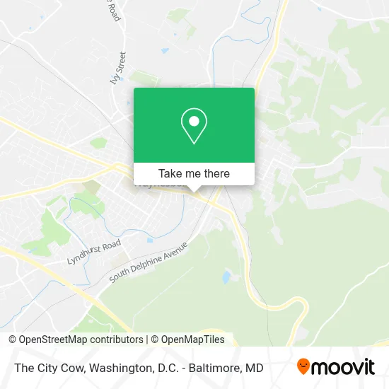 The City Cow map