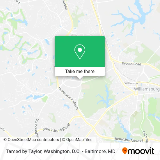 Tamed by Taylor map