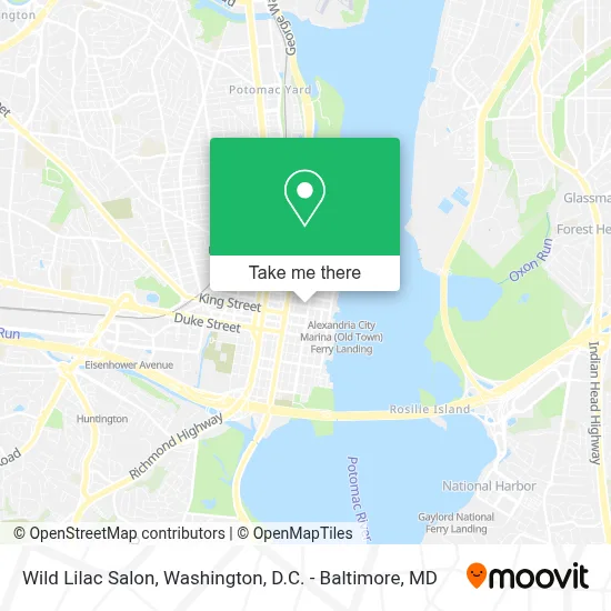 Wild Lilac Salon map