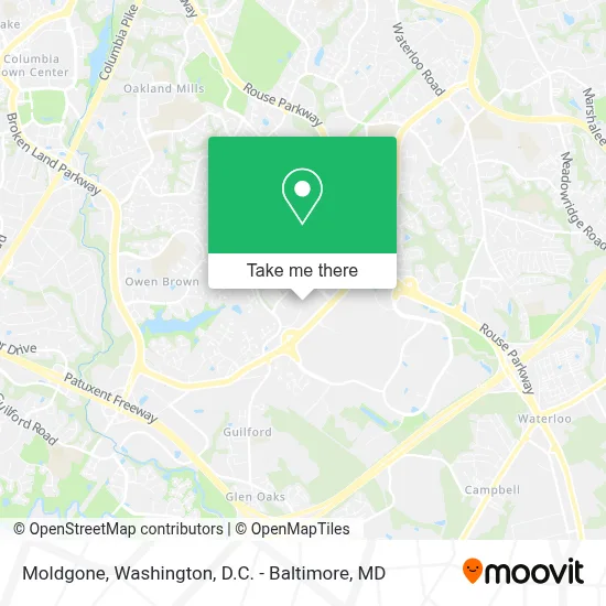 Moldgone map