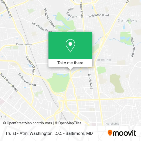 Truist - Atm map