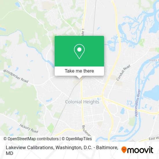 Lakeview Calibrations map