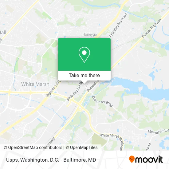 Usps map