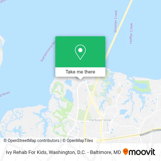 Ivy Rehab For Kids map