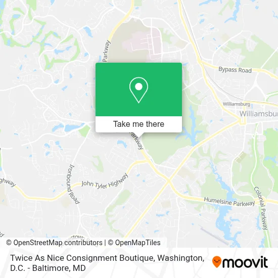 Twice As Nice Consignment  Boutique map