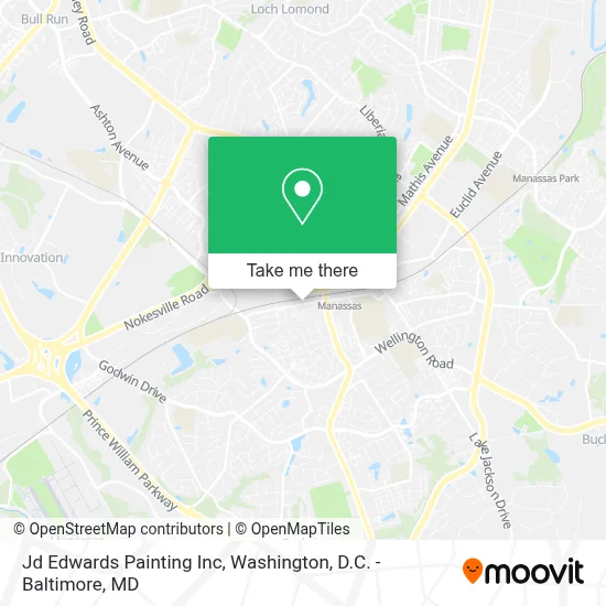 Jd Edwards Painting Inc map