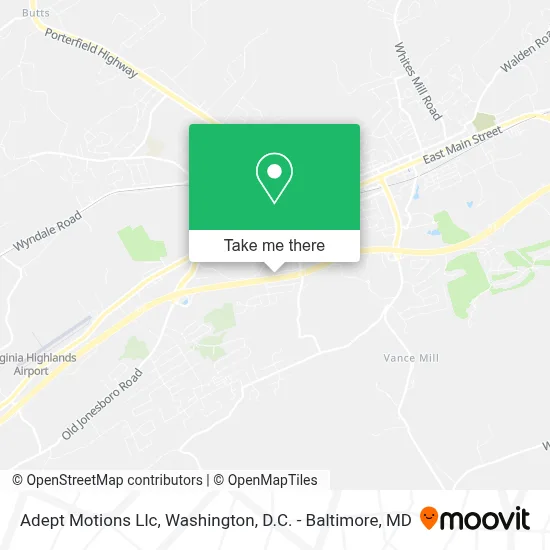 Adept Motions Llc map