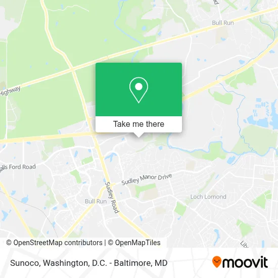 Sunoco map