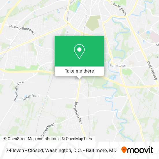 7-Eleven - Closed map