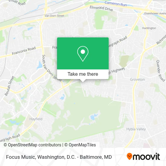 Focus Music map