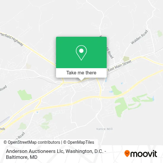 Anderson Auctioneers Llc map