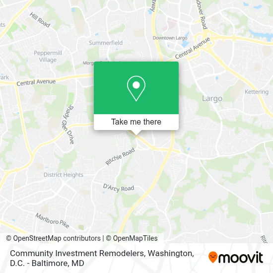 Community Investment Remodelers map