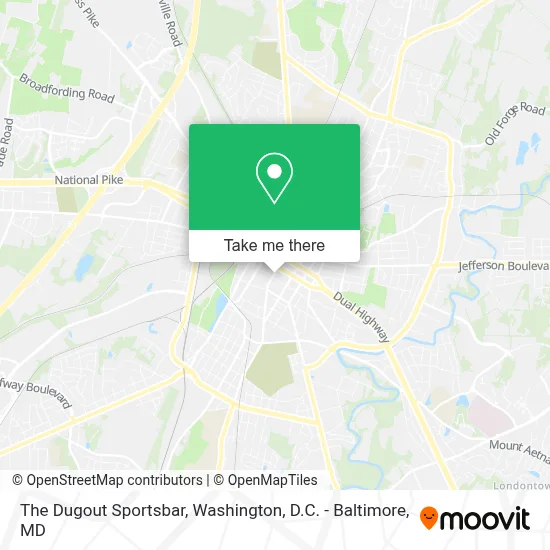 The Dugout Sportsbar map
