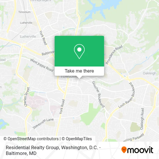 Residential Realty Group map