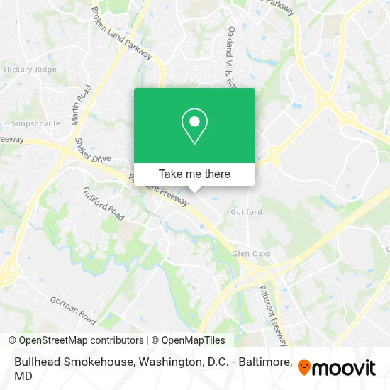 Bullhead Smokehouse map