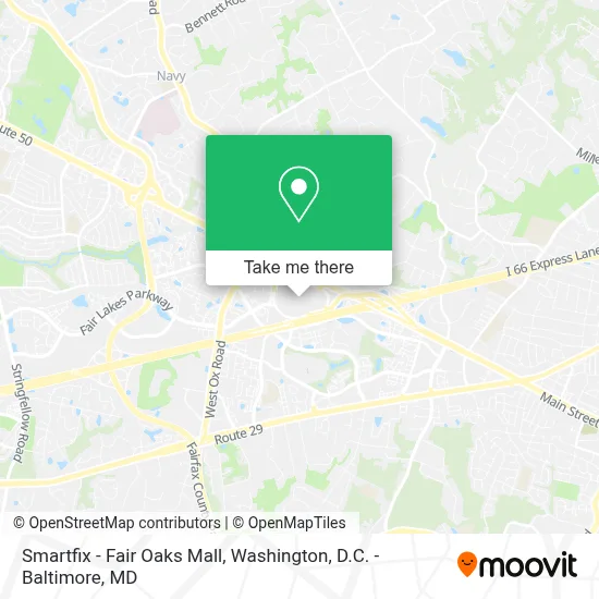 Smartfix - Fair Oaks Mall map