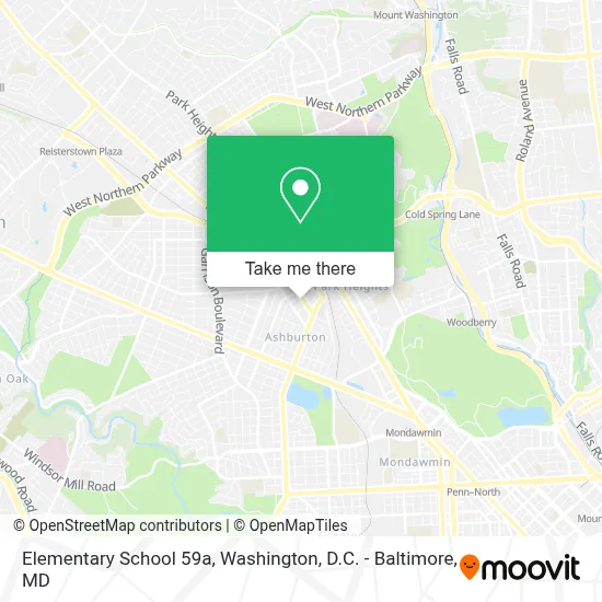 Elementary School 59a map