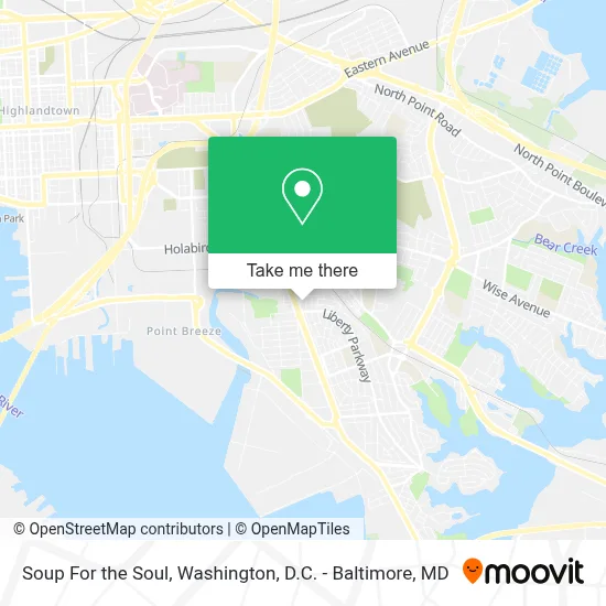 Soup For the Soul map